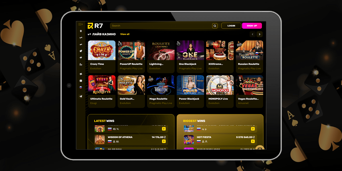 R7 bet casino зеркало